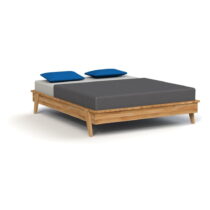 Dvojlôžková posteľ z dubového dreva 160x200 cm Retro - The Beds (Dvojlôžkové manželské postele)