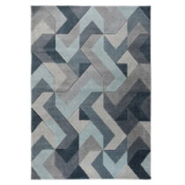 Modro-sivý koberec Flair Rugs Aurora, 200 x 290 cm (Koberce)