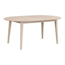 Svetlý oválny dubový rozkladací jedálenský stôl Rowico Mimi, 170 x 105 cm (Jedálenské stoly)