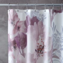 Sprchový záves 180x180 cm Dramatic Floral - Catherine Lansfield (Kúpeľňové závesy)