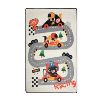 Detský koberec Race, 100 × 160 cm (Detské koberce)