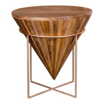 Príručný stolík z mangového dreva House Nordic Hapur (Odkladacie stolíky)