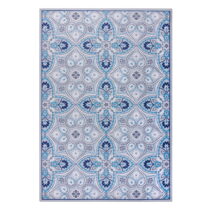 Modrý prateľný koberec 230x160 cm Ellen - Flair Rugs (Koberce)