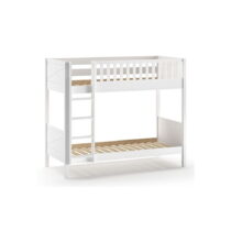 Biela poschodová detská posteľ 90x200 cm Scott - Vipack (Detské postele)