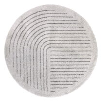 Biely okrúhly koberec ø 120 cm Dion – Hanse Home (Koberce)