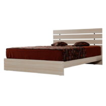 Dvojlôžková posteľ v prírodnej farbe 160x200 cm Fuga – Kalune Design (Dvojlôžkové manželské postele)