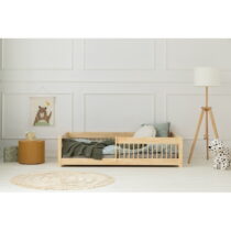 Detská posteľ z borovicového dreva v prírodnej farbe 70x160 cm Mila CPW – Adeko (Detské postele)