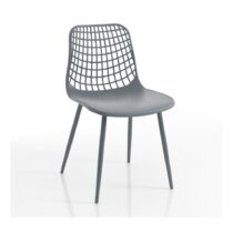 Sivé jedálenské stoličky v súprave 2 ks Nairobi – Tomasucci (Jedálenské stoličky)