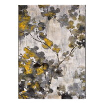 Žlto-šedý koberec Universal Bukit Mustard, 80 x 150 cm (Koberce)
