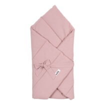 Ružová bavlnená detská deka 75x75 cm - Malomi Kids (Detské spacie vaky a zavinovačky)