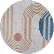 Umývateľný okrúhly koberec ø 80 cm Yuvarlak – Vitaus (Koberce)