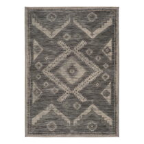 Sivý vonkajší koberec Universal Devi Ethnic, 80 x 150 cm (Vonkajšie koberce)