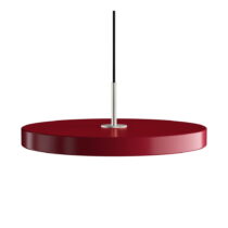Červené LED závesné svietidlo s kovovým tienidlom ø 43 cm Asteria Medium – UMAGE (Lustre)
