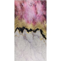 Bielo-ružový umývateľný koberec 120x180 cm – Vitaus (Koberce)