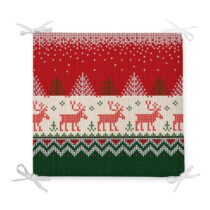 Vianočný sedák s prímesou bavlny Minimalist Cushion Covers Merry Xmas, 42 x 42 cm (Vankúše na sedeni...