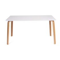 Jedálenský stôl s bielou doskou 150x90 cm Zaha - Bonami Essentials (Jedálenské stoly)