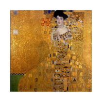 Reprodukcia obrazu Gustav Klimt - Adele Bloch Bauer I, 40 x 40 cm (Obrazy)