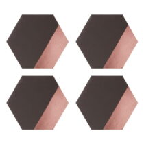 Prestieranie z umelej kože a kartónu v súprave 4 ks 26x30 cm Geome – Premier Housewares (Prestierani...