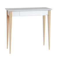 Biely pracovný stôl Ragaba Mimo, dĺžka 65 cm (Pracovné a písacie stoly)