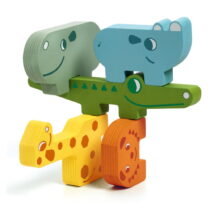 Detské drevené puzzle v tvare zvieratiek Djeco Puzzle (Stavebnice)