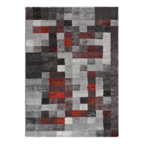 Červeno-sivý koberec 80x150 cm Fusion - Universal (Koberce)