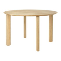 Okrúhly jedálenský stôl z dubového dreva ø 120 cm Comfort Circle – UMAGE (Jedálenské stoly)