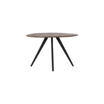 Okrúhly jedálenský stôl s doskou z akácie v prírodnej farbe ø 120 cm Mimoso – Light & Living (Je...
