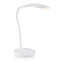 Biela stolová lampička s USB portom Markslöjd Swan (Stolové lampy)