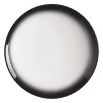 Bielo-čierny keramický dezertný tanier Maxwell & Williams Caviar, ø 20 cm (Taniere)