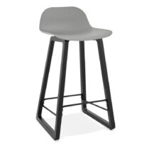 Sivá barová stolička Kokoon Miky, výška sedu 69 cm (Barové stoličky)