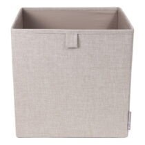 Béžový úložný box Bigso Box of Sweden Cube (Úložné boxy)