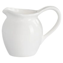 Biela porcelánová nádobka na mlieko Maxwell & Williams Basic, 110 ml (Kanvičky na mlieko)