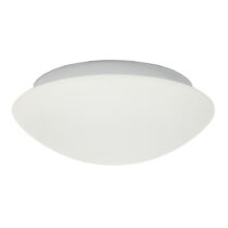 Biele stropné svietidlo so skleneným tienidlom ø 40 cm Nina - Candellux Lighting (Stropné svietidlá ...