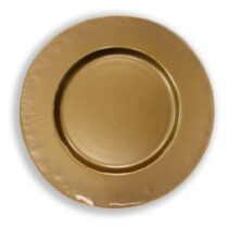 Sklenený tanier v zlatej farbe Brandani Sottopiatto, ⌀ 32 cm (Taniere)