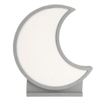 Sivá detská lampička Moon - Candellux Lighting (Detské lampičky)