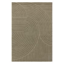 Khaki vlnený koberec 160x230 cm Hague – Asiatic Carpets (Koberce)