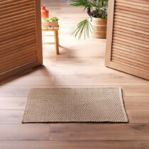 Svetlohnedý prateľný koberec 50x80 cm Alivia – douceur d'intérieur (Koberce)