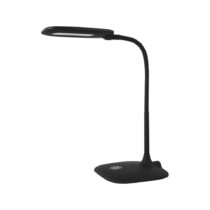 Matne čierna LED stmievateľná stolová lampa (výška 55 cm) Stella – EMOS (Stolové lampy)