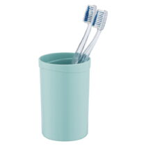 Plastový téglik na zubné kefky v mentolovej farbe Vigo - Allstar (Poháriky na zubné kefky)