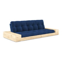 Modrá menčestrová rozkladacia pohovka 244 cm Base – Karup Design (Pohovky a gauče)