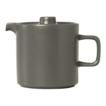 Sivá keramická čajová kanvica Blomus Pilar, 1 l (Kanvica na čaj)