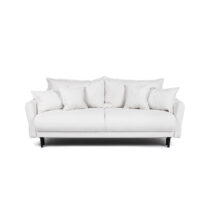 Biela rozkladacia pohovka 215 cm Bjork – Bonami Selection (Pohovky a gauče)