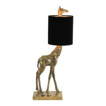 Stolová lampa v čierno-bronzovej farbe (výška 61 cm) Giraffe - Light & Living (Stolové lampy)