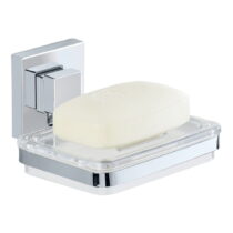 Miska na mydlo bez nutnosti vŕtania Wenko Vacuum-Loc, až 33g (Mydelničky)