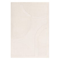 Biely vlnený koberec 120x170 cm Olsen – Asiatic Carpets (Koberce)