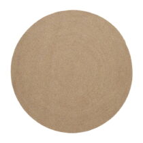 Béžový okrúhly vonkajší koberec z recyklovaných vlákien ø 200 cm Despas – Kave Home (Vonkajšie kober...