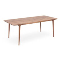 Jedálenský stôl z orechového dreva 90x180 cm Fawn – Gazzda (Jedálenské stoly)