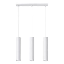 Biele stropné svietidlo Nice Lamps Castro 3 (Lustre)