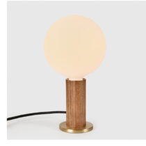 Hnedá stmievateľná stolová lampa (výška 28 cm) Knuckle – tala (Stolové lampy)