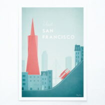 Plagát Travelposter San Francisco, 30 x 40 cm (Plagáty)